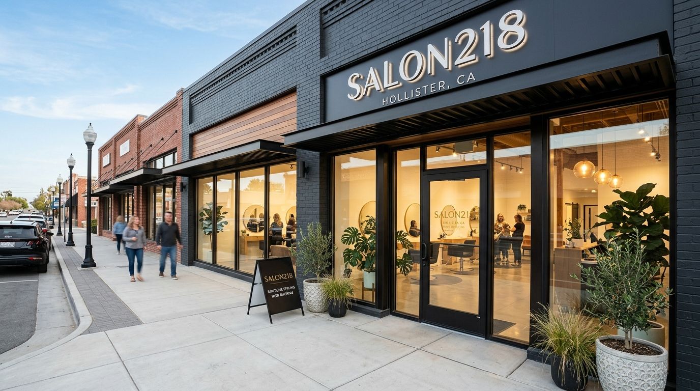 Illustration of Salon218, hair salon in Hollister, CA, photo 2 of 6