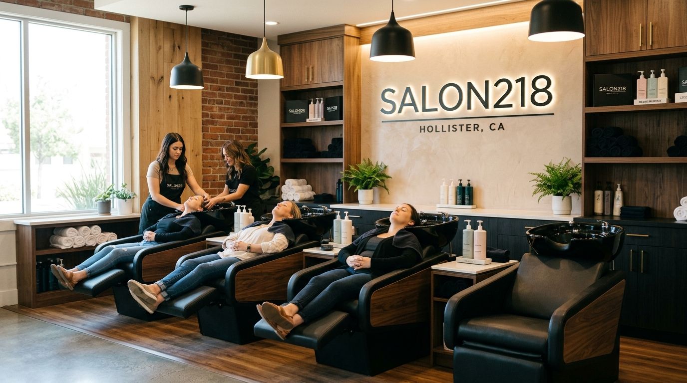 Illustration of Salon218, hair salon in Hollister, CA, photo 5 of 6
